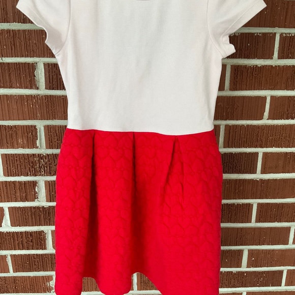 Janie & Jack quilted heart Valentine dress girl size 7 - Picture 6 of 6